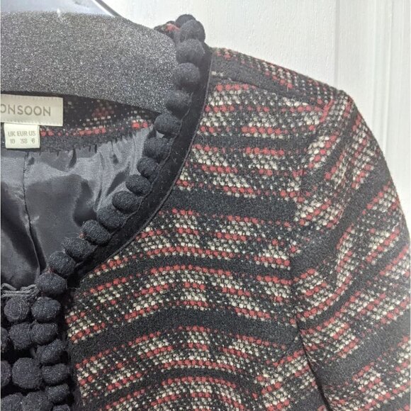 Monsoon | Pom pom trim jacket - Picture 4 of 9